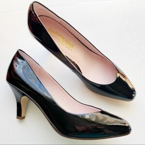 Jack Rogers • Vintage Black Patent Leather Heels